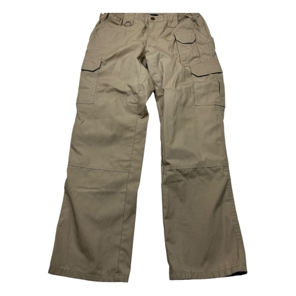 5.11 Tactical Women's Tactical Pro Pants Regular Fit Size 6 Khaki Cargo - Picture 2 of 12
